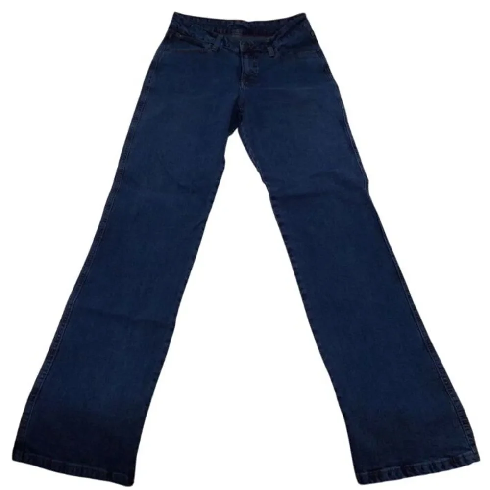Wrangler Classic Boot Cut Denim Jeans Medium‎ Wash Cotton Stretch 11x36